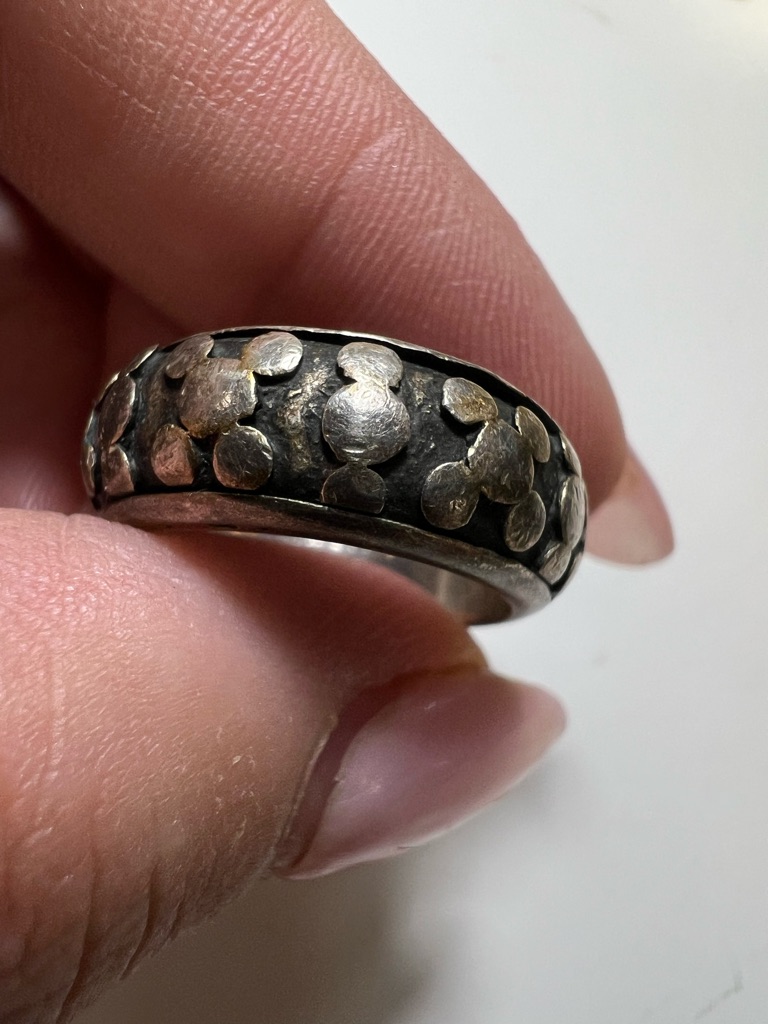 Textured John Hardy Sterling Silver Ring
